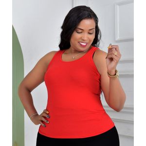 Cotton Ladies Vest Top - One Size Fits All - Women's Fashions