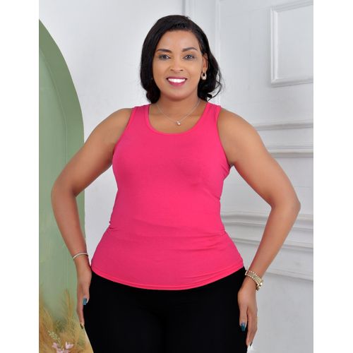 Cotton Ladies Vest Top - One Size Fits All - Women's Fashions