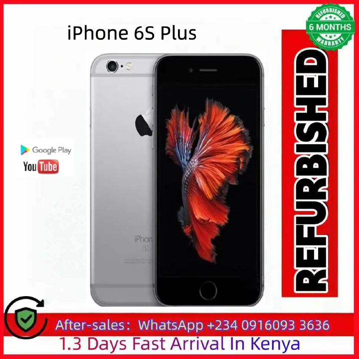 Refurbished iPhone 6S Plus 2+16/32/64/128GB Smart Phone 5.5 inch 2G/3G/4G LTE ROM Dual Core 12MP Camera Single Sim  2750mAh Phones