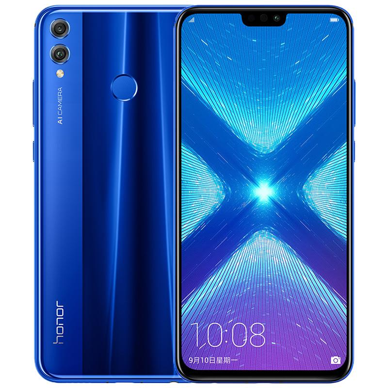 Refurbished Honor 8X 128+6gb Smart Phone 6.5 inch Dual SIM 4G 3750mAh Phones