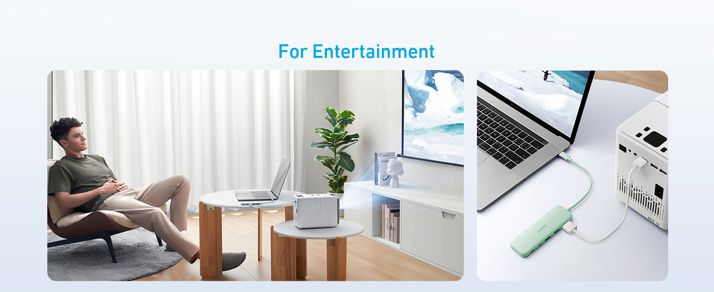 【Anker Official】Anker 332 USB-C Hub (5-in-1) - Black ~ Compact Hub with 4K HDMI 5 Gbps USB-C Data Port and 2 5 Gbps USB-A Data Ports for MacBook Pro, MacBook Air, Dell XPS, Lenovo Thinkpad,HP Laptops