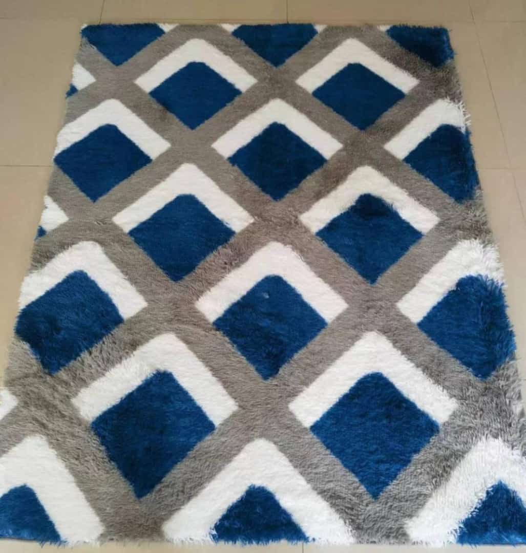 Super Soft Rugs Fluffy Carpets, 5x8 Feet, Indoor Modern Plush Area Rugs for Living Room Bedroom Kids Room Nursery Home Decor