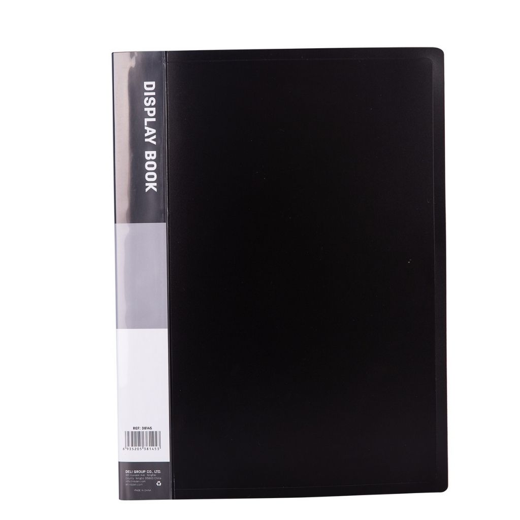 【Clearance Sale】Deli E38146 Display Book 30 Pocket - high-quality PP material Professional Appearance Ease of Use
