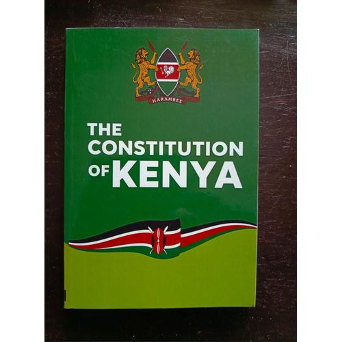 The Constitution of Kenya Foundational Legal Framework Governance and Rights Book By Government of Kenya