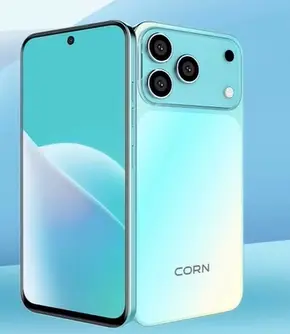 CORN MEGA 100 MAX 6.67"HD 64GB ROM, 5(2+3)GB RAM 5000mAh STRONG BATTERY DUAL SIM CARD SMART PHONE SIDE-MOUNTED FINGERPRINT FACE UNLOCK,13MP ULTRA CAMERA 8MP SELFIE Smart
