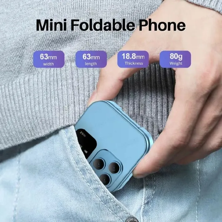 i16 MINI FLIP PHONE DUAL SIM CARD TWO - 2 SIM CARD SLOT BATTERY 500MAH FM RADIO 1.44 INCH SCREEN DISPLAY FOLDABLE PHONE NEW ARRIVAL ON OFFER KABAMBE KATULULU FEATTURED PHONE