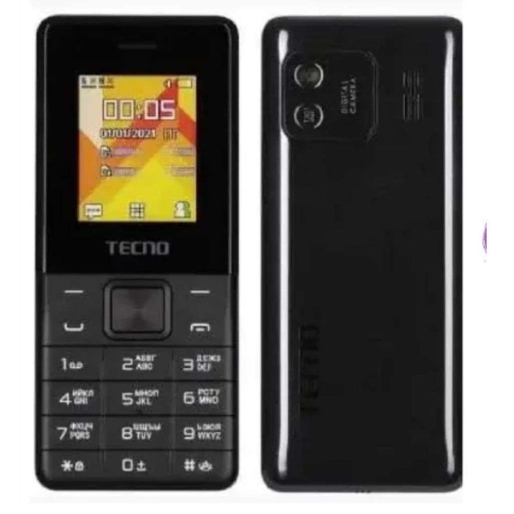 [BRAND NEW] Tecno T301 Dual Sim 1.77-inch screen With Camera & TorchLight Fm Loud Speaker ,with up to 24 Days of Standby Battery 1150mAh battery capacity Featured Phones