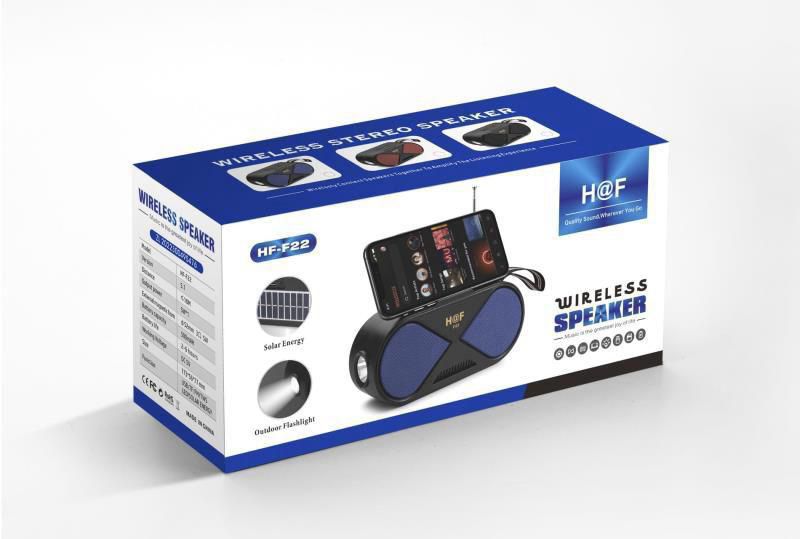 🎶Haf Multimedia Bluetooth Speaker With Double Speakers HF-F22🎶Delivers powerful stereo sound with deep bass.
✔ Bluetooth Connectivity: Wireless music streaming from any device.
✔ Multi-Function Comp