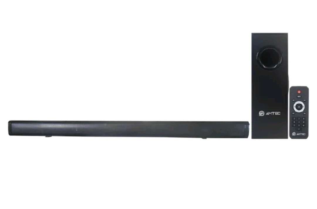 AMTEC AM03 2.1CH 15000PMPO SOUNDBAR HOME THEATRE SYSTEM WITH FULLY FUNCTIONAL REMOTE CONTROL MP3 DVD/USB WIRELESS CONNECTION