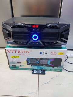 VITRON V622  XBOX MULTIMEDIA SPEAKER SYSTEM WITH BLUETOOTH USB MP3 FM RADIO AC DC WITH FULLY FUNCTIONAL REMOTE CONTROL