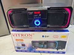 VITRON XBOX   V621 HI-FI MULTIMEDIA SPEAKER SYSTEM 10000W PMPO WITH BLUETOOTH USB MP3 FM RADIO AC / DC  AND A FULLY FUNVTIONAL REMOTE CONTROL
