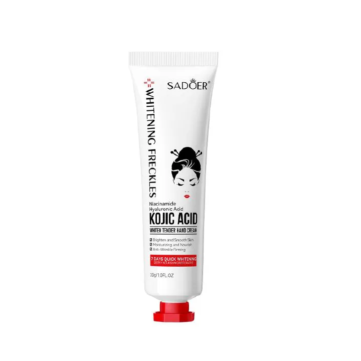 Intensive Moisturizing Hand Cream Skincare Set for Dry, Cracked Hands with Kojic Acid, Glycerin, Hyaluronic Acid, and Nicotinamide - Soft, Smooth, and Nourished Hands for All Skin Types, Alcohol-Free