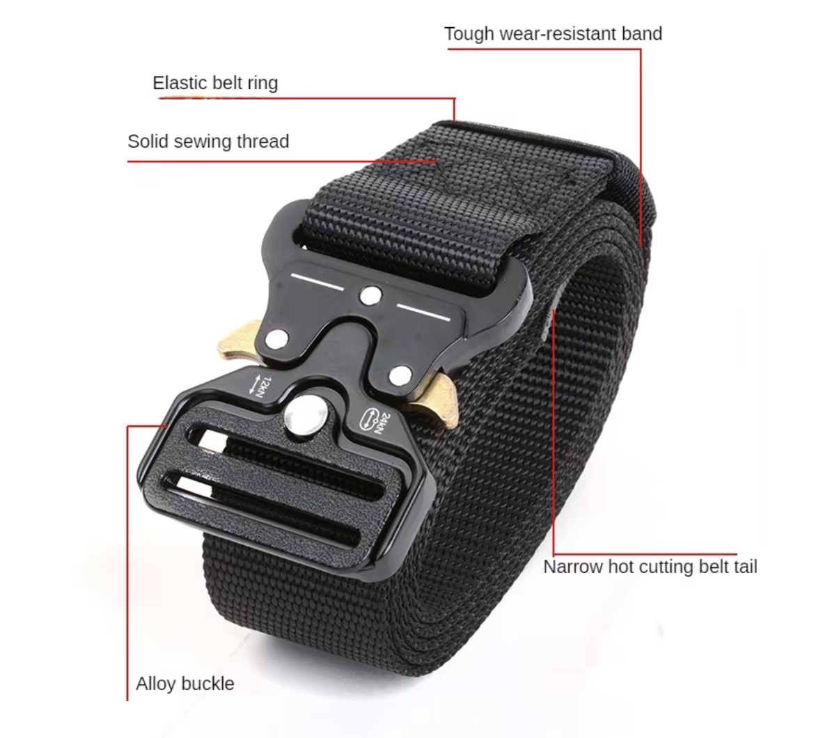 Men's Belt Army Outdoor Hunting Tactical Multi Function Combat Survival High Quality Marine Corps Canvas For Nylon Male Luxury