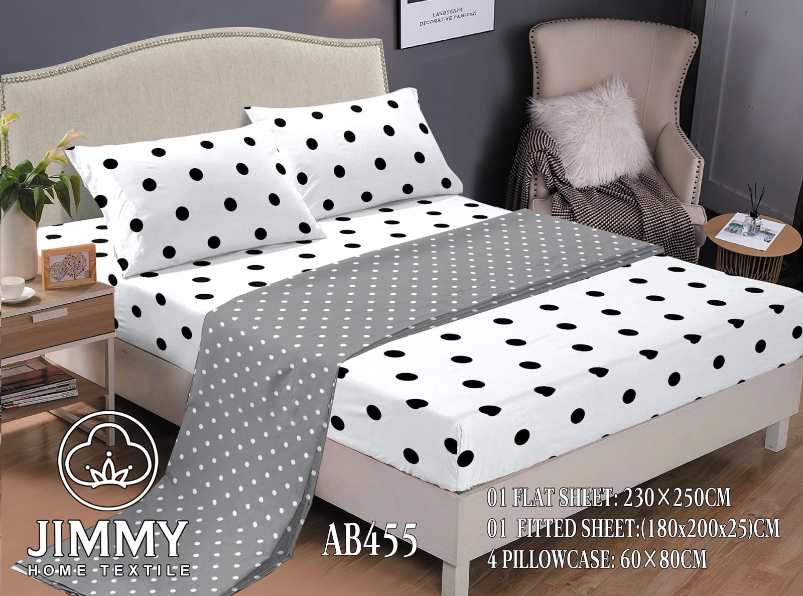 6pcs of 7*8 Bedsheet Set come as One Fitted Bedsheet {180×200×25}cm One  Flat Sheet {230×250}cm and 4 pillow cases {60×80}cm Pure cotton Bedding Set