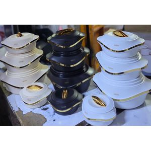 ‼️Milton Pearl 4 Pcs Insulated Hotpots – 2500ml, 1500ml, 1000ml & 500ml (Cream)– Keeps Food Hot Up to 6 Hours
♨️♨️designed for convenience, durability, and everyday use. Each hotpot is insulated with