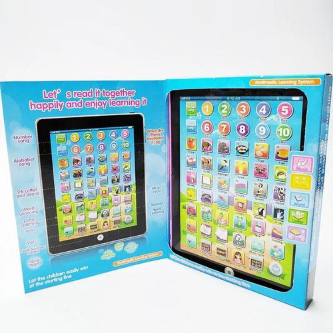 Kids Early Learning Education Touch Screen Mini iPad Tablet Computer Gift Toy For Children Learning Toys English Tablet Learning Machine