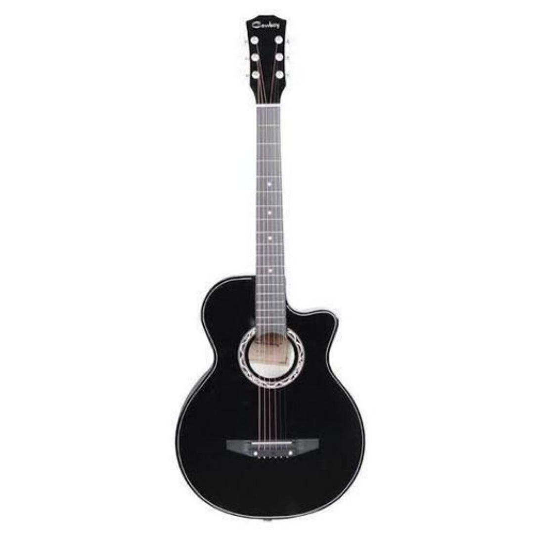 Happy Acoustic Guitar 40 Inch Black