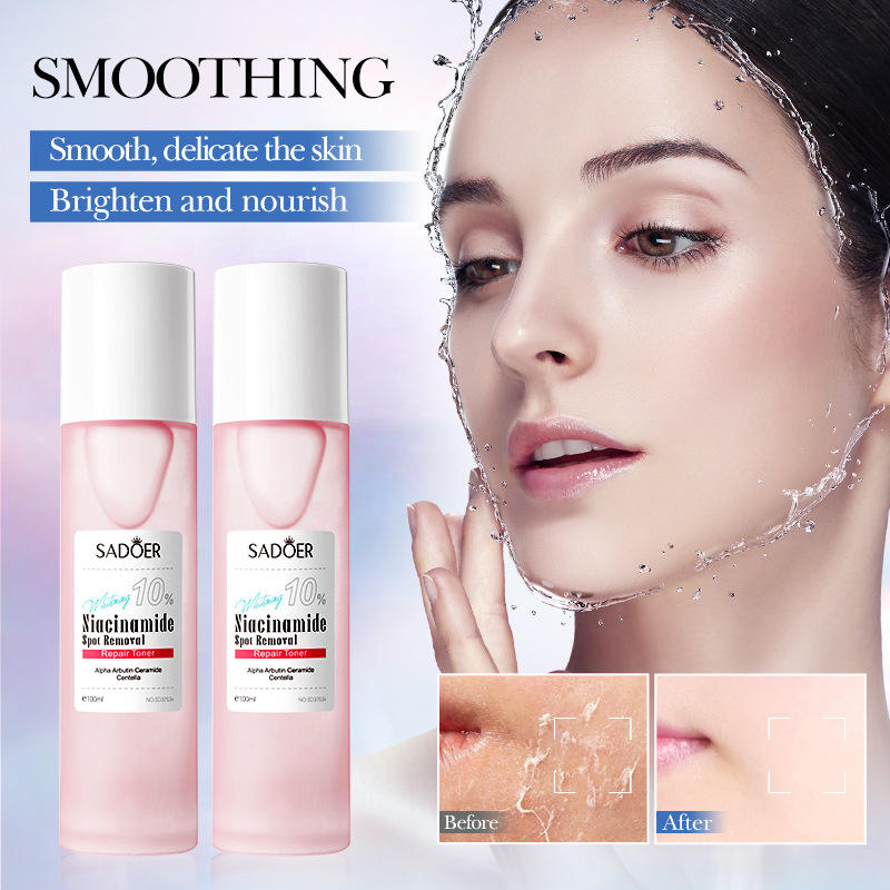 [Promotion] SADOER Niacinamide Spot Removal All Skin Types Repair Toner 100ml Deep Hydrating Brightening Face Smooth Water