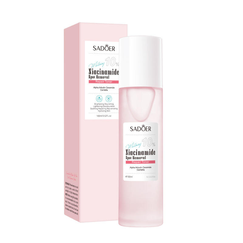 [Promotion] SADOER Niacinamide Spot Removal All Skin Types Repair Toner 100ml Deep Hydrating Brightening Face Smooth Water