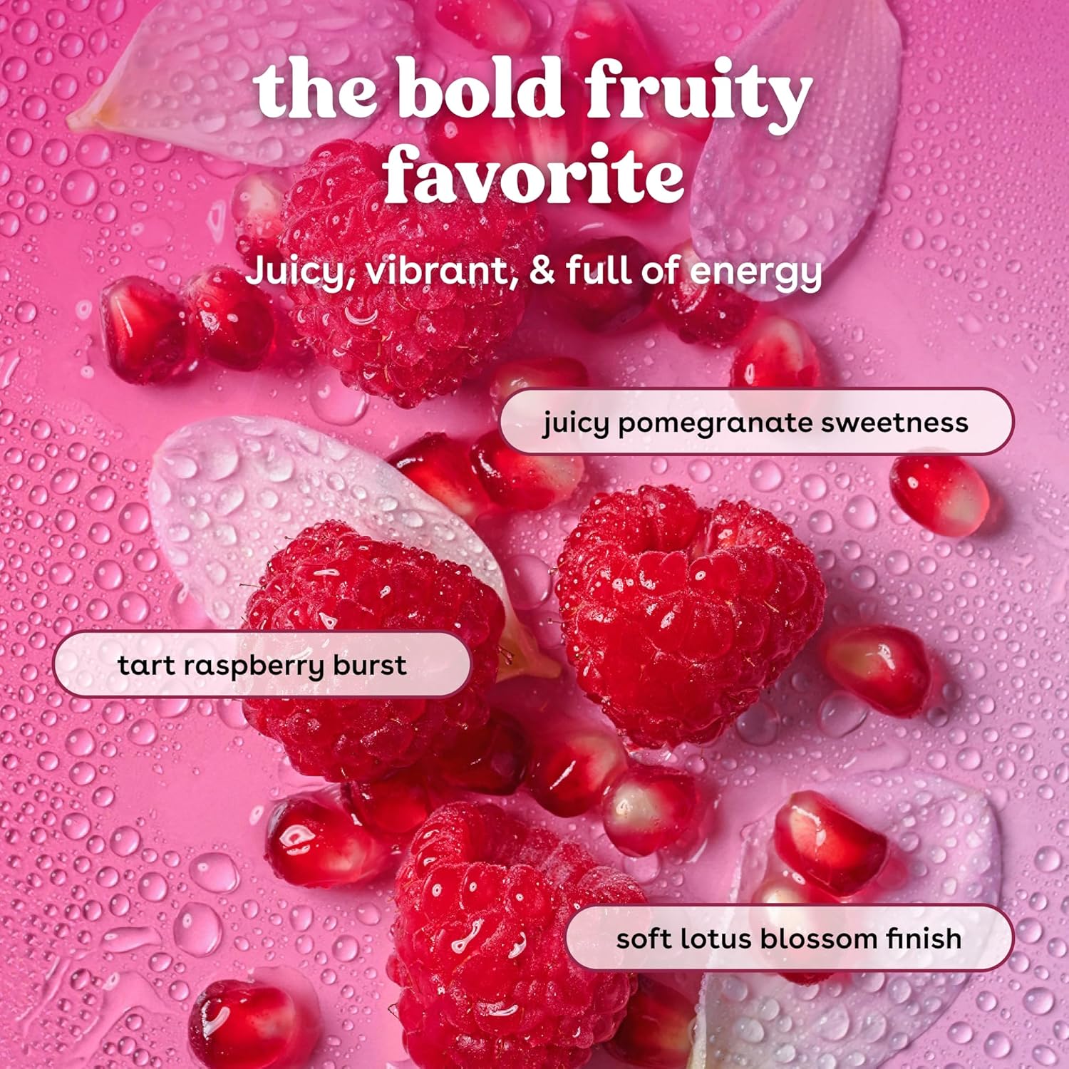 eos Shea Better Body Lotion Pomegranate Raspberry, 24-Hour Moisture Skin Care, Lightweight & Non-Greasy, Made with Natural Shea, Vegan, 16 fl oz
