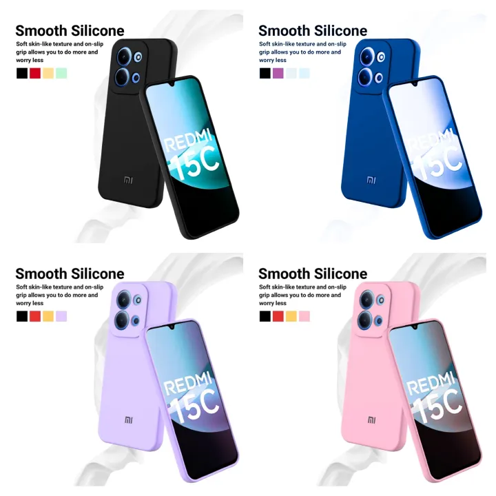 [SUPER DEALS!!!] XIAOMI Redmi 13,15,15C,A5,14C,Note 12,14 Pro,14 Pro+,13C,Note 15,Note 15 Pro+,12,9C,10A,A3,A3x Original Liquid Silicone Phone Case/Cover