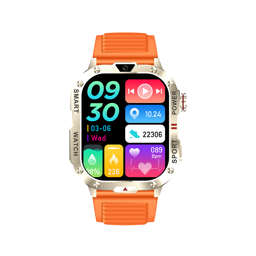 New Smartwatch SIM Card Slot Camera Flashlight Outdoor Sports Smart Watch for Men Women Phone Watch For Android IOS Men's Smart Watch with SIM Card Sports Watch Bluetooth Call Smartwatch for Man Woman