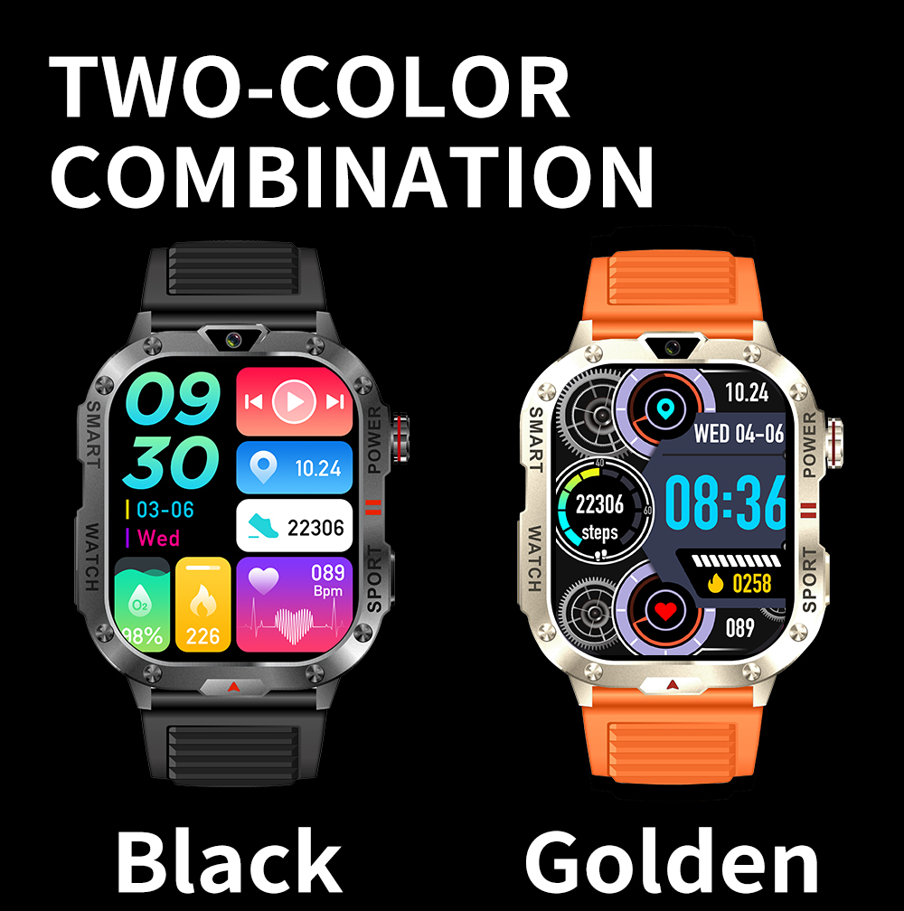 New Smartwatch SIM Card Slot Camera Flashlight Outdoor Sports Smart Watch for Men Women Phone Watch For Android IOS Men's Smart Watch with SIM Card Sports Watch Bluetooth Call Smartwatch for Man Woman