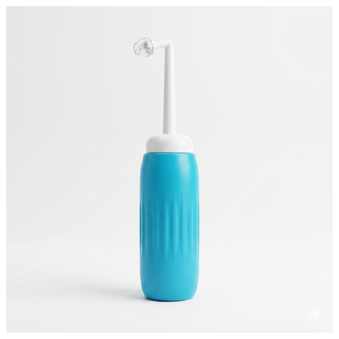 Portable Handheld Bidet - 650ml,More hygienic than using tissue paper alone,Cleans more effectively