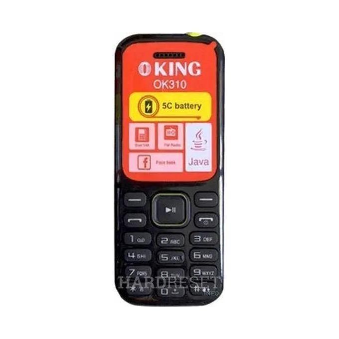 OK310, 1.7" Wireless FM, Bright Torch, 1000mAh, Tri SIM, 2G - Black (1YR WRTY): Remove Sticker On The Battery Terminal Before Use
