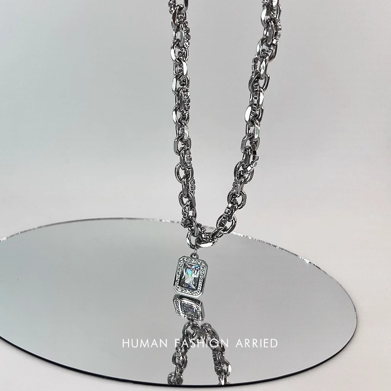Titanium Steel Necklace Men'S Mango Star Winding Men'S Collarbone Chain Ins Dark Niche Hip Hop Fashion Personality Versatile Cold
