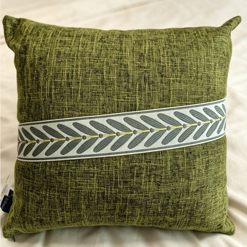 Johari 1pc Polyester Throw Pillow Covers for Bed Couch Sofa Car Decor Luxury Modern Silver Gold Patchwork Square Cover Cushion (Random Color)