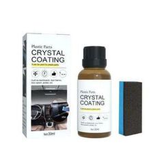 Crystal Coating Plastic Car Trim Restorer Refresher Retreading Agent Maintenance Wax Renewed Interior Parts Accessories