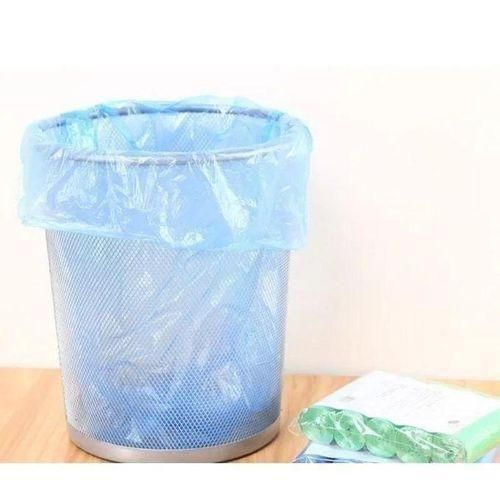 5 Rolls 100Pcs Small Trash Bags Garbage Bags Trash Liners.Made from High-quality PE material to guarantee a glossy surface, and no odor. Good toughness, strong bearing capacity, anti-leak