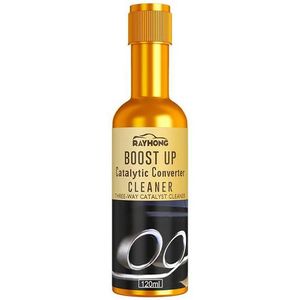 Boost Up Catalytic Converter Cleaner Three-way Catalyst Cleaner Fuel Oil Tank Sludge Treatment Multipurpose Engine Fuel Exhaust System Deep Cleaner Removal Carbon Deposit -
