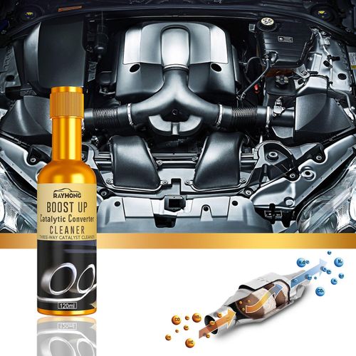 Boost Up Catalytic Converter Cleaner Three-way Catalyst Cleaner Fuel Oil Tank Sludge Treatment Multipurpose Engine Fuel Exhaust System Deep Cleaner Removal Carbon Deposit -