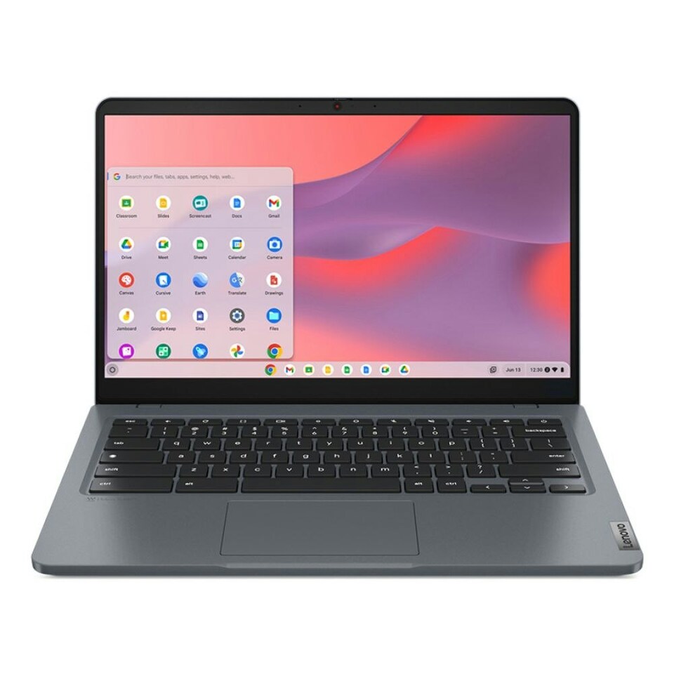Lenovo Chromebook 4GB RAM 32GB Storage FHD 12" Display Lightweight Laptop – Upgradable to 500GB, Ideal for Students & Online Work