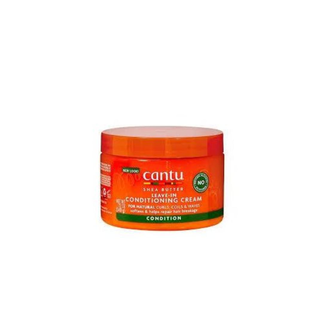 Cantu Shea Butter Leave-In Conditioning Cream - 340g, Hydrates & Strengthens All Hair Types