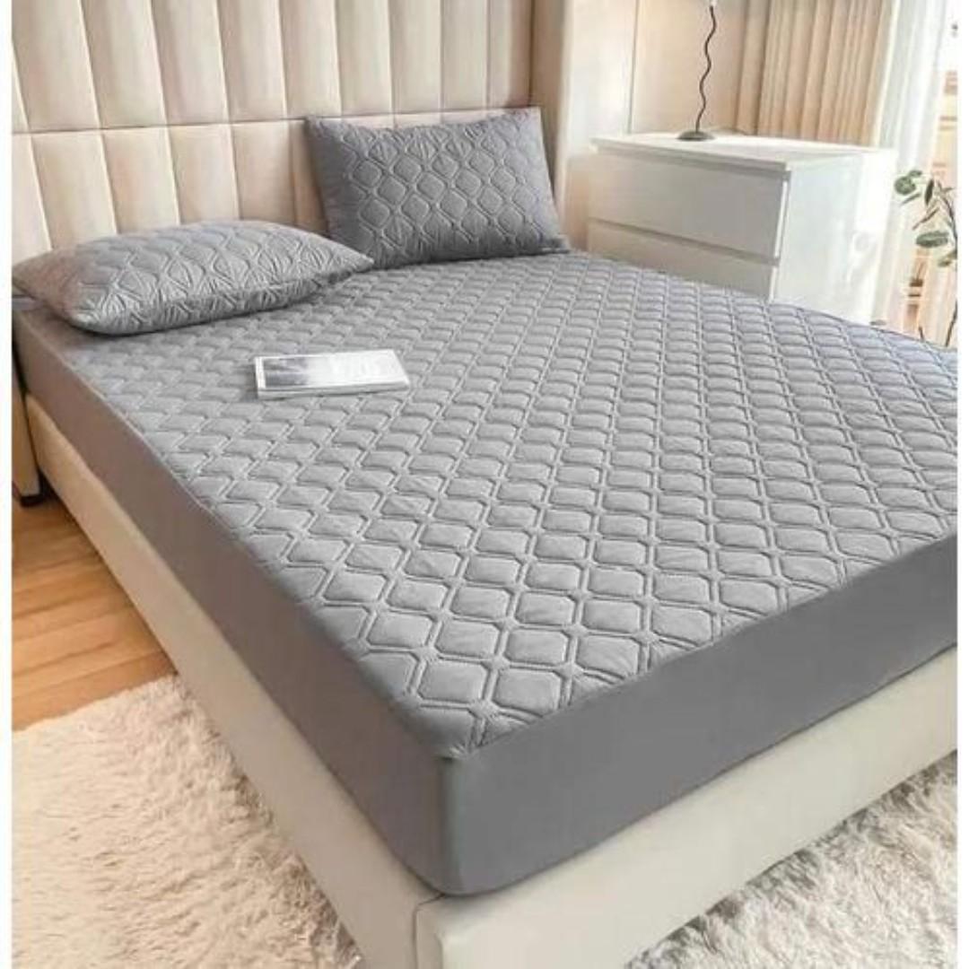 Waterproof Matress Protector And Cover- grey recommended