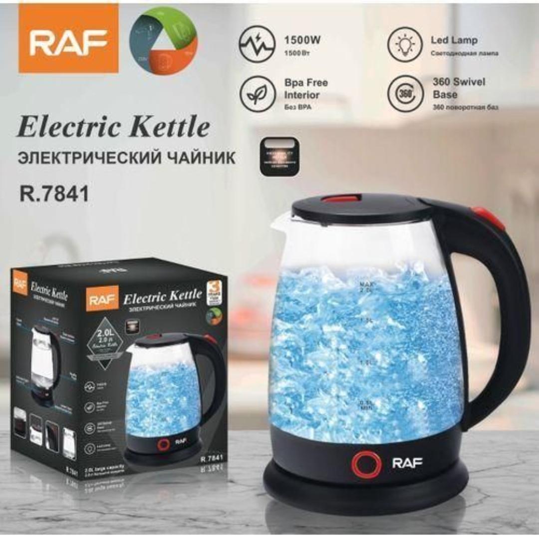 Nunix 2.0 L Electric Kettle Water Heater & Boiler Jug- Coil Less- Glass Jug