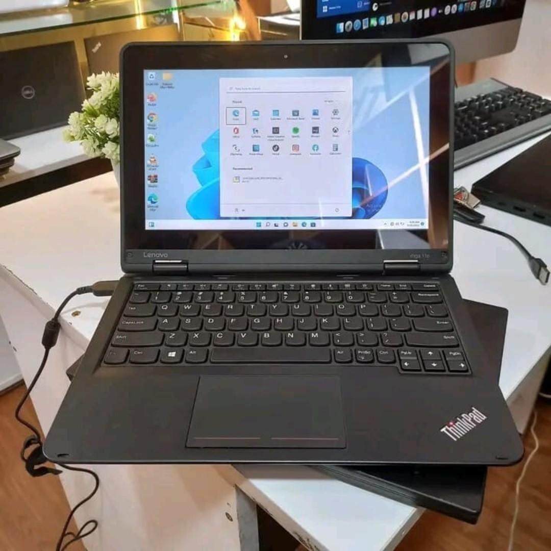 Lenovo ThinkPad Yoga 11e Touchscreen Laptop | Intel Celeron | 8GB RAM | 128GB SSD | 11.6" HD Display | Windows 11 Pro | Office Installed | Drivers & Basic Software Ready | Renewed