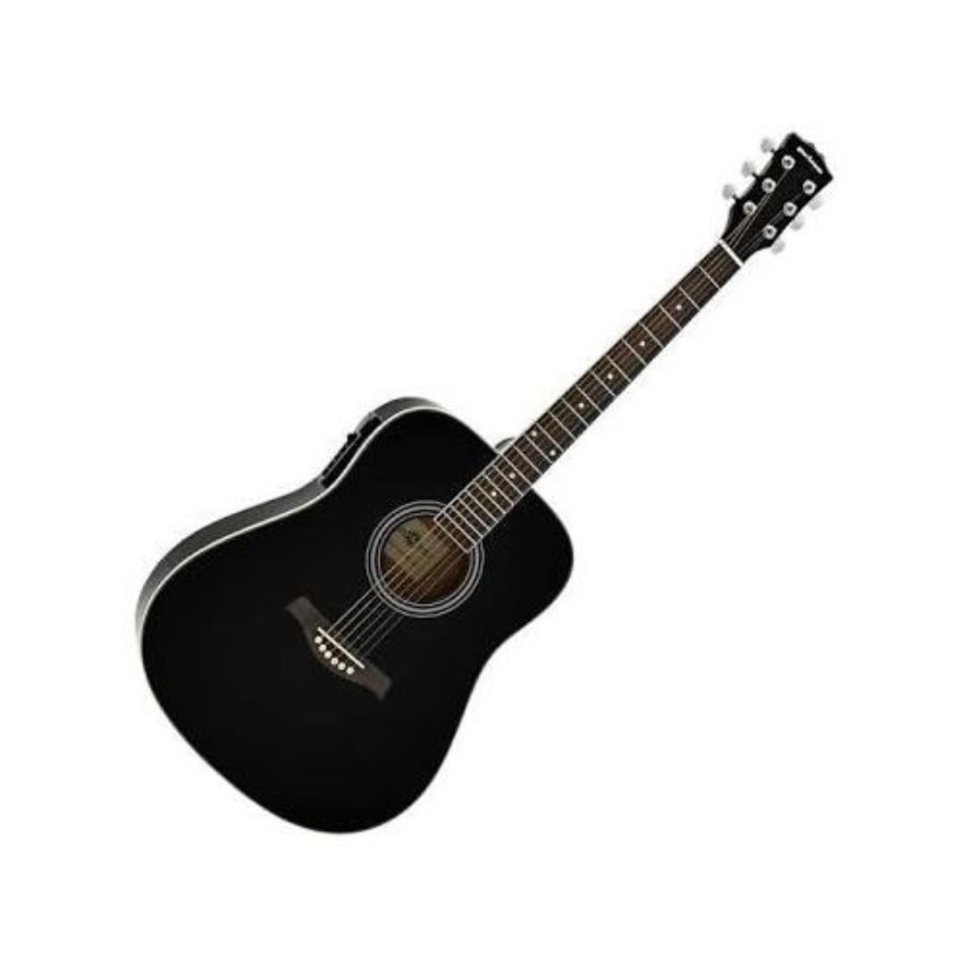 Gibson Acoustic Guitar With Pick & EQ – Black | Premium Sound & Stylish Design