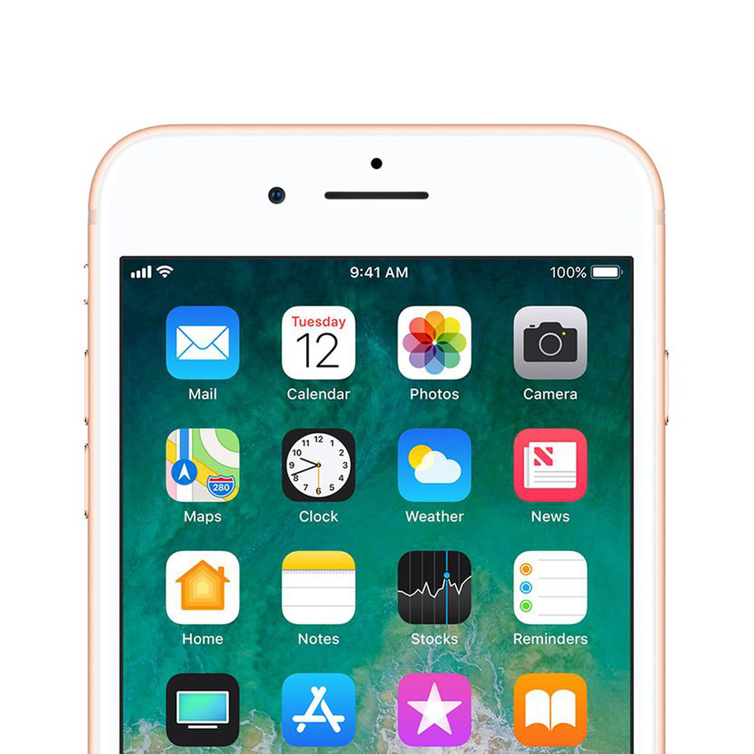 Grade A Original-Used iPhone 8 64GB with 4.7 inch IPS - 3D Touch - Fingerprint - IOS Smartphone A11 bionic processor