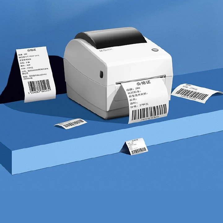 M&G AEQ918T2 Thermal Label Printer 203DPI USB Barcode Printer 80mm High-Speed Direct Thermal Printer for Express, Logistics, Warehouse and Retail