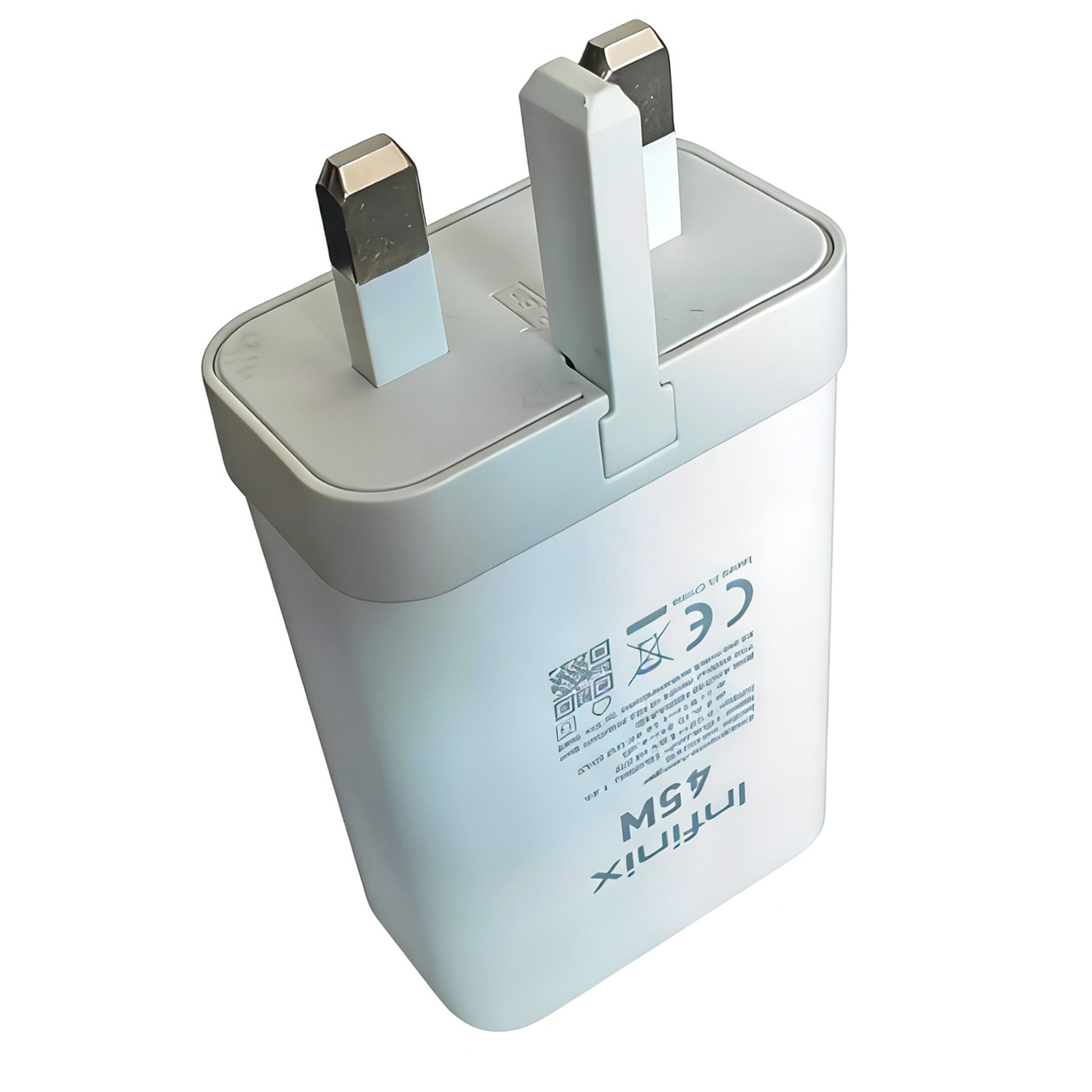 Oringinal Fast Charger 10W / 18W / 33W / 45W / 70W / 90W / 100W  White/TENCO/Infinix/itel (100% Origial and 6Month Warranty)
