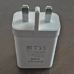 Oringinal Fast Charger 10W / 18W / 33W / 45W / 70W / 90W / 100W  White/TENCO/Infinix/itel (100% Origial and 6Month Warranty)