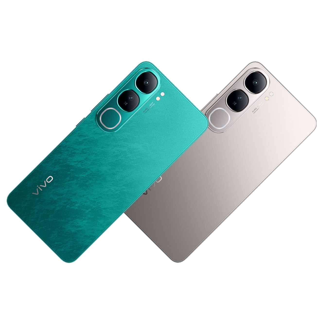 Refurbished Phone VIVO V40 Lite  256GB + 8GB RAM Slim, Fast, and Stylish Performance，6.67-inch 120Hz AMOLED display, a 50MP main camera with AI Aura Light, and a 5000mAh