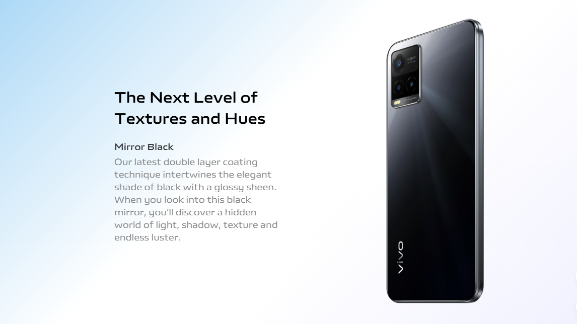 Refurbished Phone  vivo Y33s (4GB+128) ,with a 5,000 mAh battery，6.58-inch IPS LCD，MediaTek Helio G80， 50MP main camera