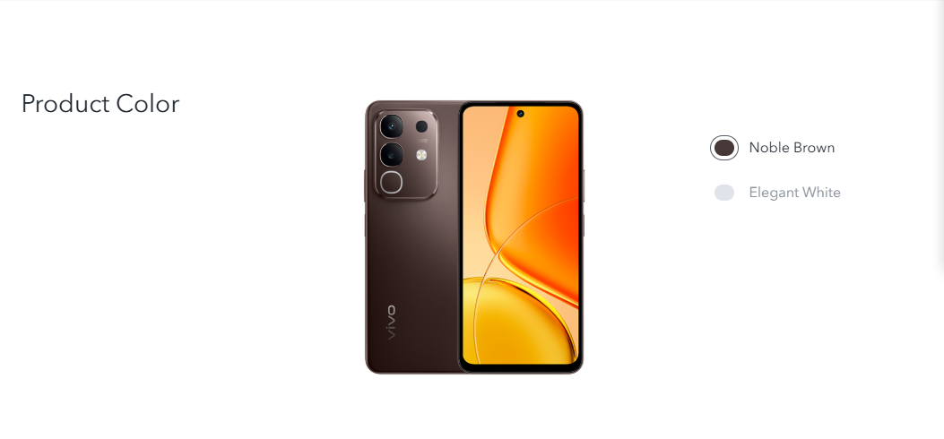 Refurbished Phone Vivo Y29  ( 8GB+128GB),   featuring a massive 6,500 mAh battery, 6.68-inch HD+ IPS LCD with a 120 Hz refresh rate