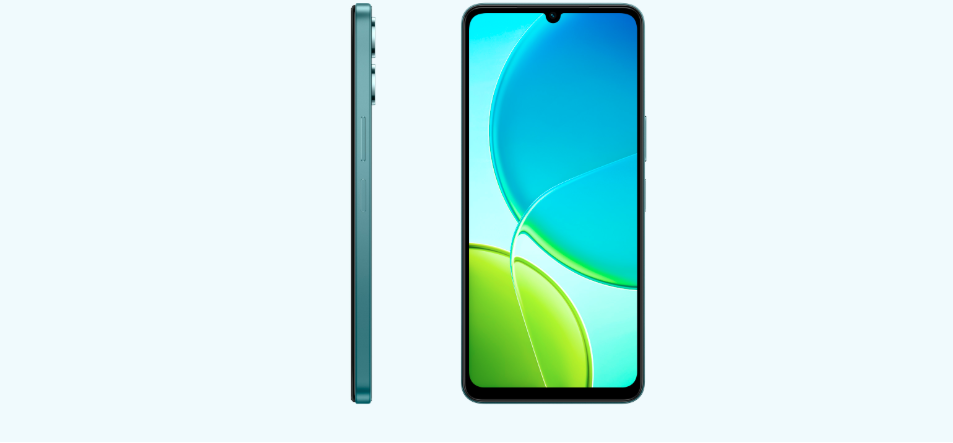 Refurbished  vivo Y04  (64GB, 4GB RAM)  smartphone featuring a 6.74-inch 90Hz display, a 5500mAh battery,