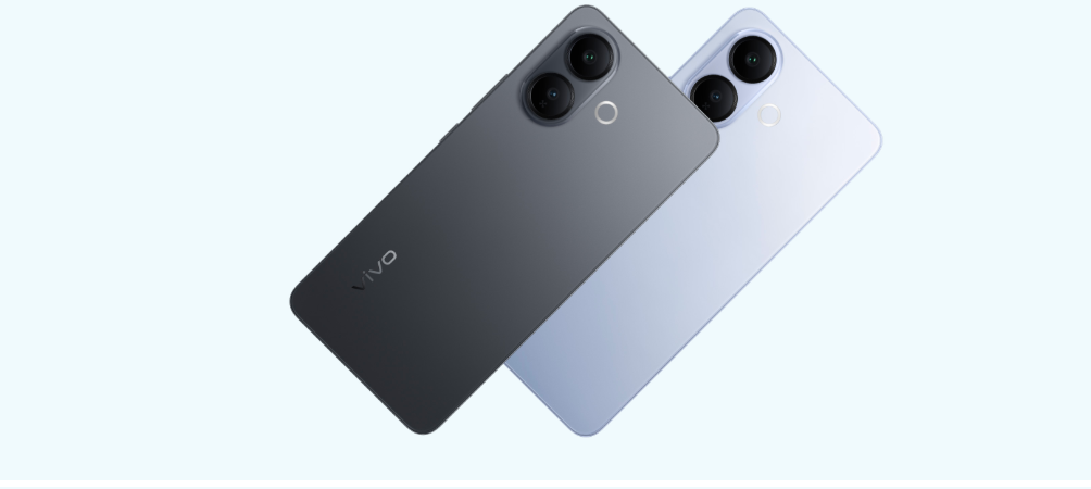 Refurbished Phone vivo V60 Lite（8GB+256GB),  featuring a 6.77-inch AMOLED 120Hz display,  a massive 6500 mAh battery with 90W , 50MP + 8MP rear dual-camera setup with AI Aura Light